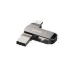 Lexar JumpDrive LJDD400128G-BNQNG unidad flash USB 128 GB USB Tipo C 3.2 Gen 1 (3.1 Gen 1) Gris