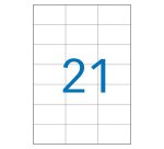 Etiquette adresse multi-usage recyclée 70 x 42,4 mm Agipa - Boîte de 2100