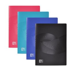 Protège-documents Oxford Osmose A5 40 vues / 20 pochettes couverture polypro coloris assortis