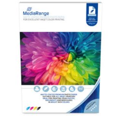 MediaRange MRINK116 A4 Photo Paper White Matte