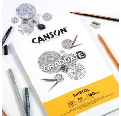 Canson Graduate Bristol Foglio d'arte 20 fogli