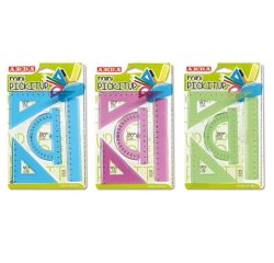 ARDA 704/12/4BL set di righelli 4 pz