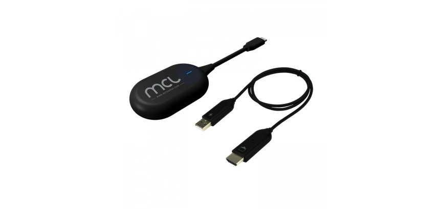 MCL VB3A99ALBU-C/HDMI système de présentation sans fil HDMI + USB Type-A Clé logicielle