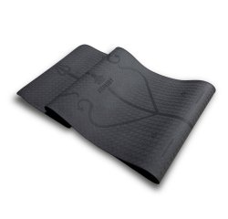 FITPADDY Tappetino Yoga Nero