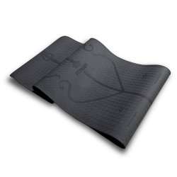 FITPADDY Tappetino Yoga Nero