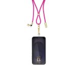 Intenso Handykette als Lade- + Datenkabel USB-C bis 1,65m neon pink cavo USB USB C Rosa