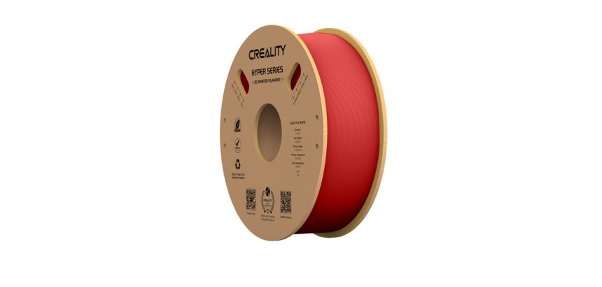 Creality 3301010342 3D-printmateriaal Polymelkzuur Rood 1 kg