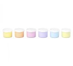 Gouache au doight jovi a base d'eau couleur pastel 6 pots   de 35 ml