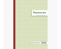Manifold Factures avec mention TVA 29,7x21cm 50 feuillets tripli autocopiants