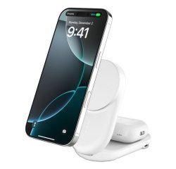 Belkin Qi2 Fitness tracker, Headphones, Smartphone, Smartwatch White USB Wireless Charging Fast Charge Indoor