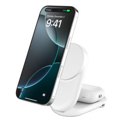 Belkin Qi2 Fitness tracker, Casques, Smartphone, Smartwatch Blanc USB Recharge sans fil Charge rapide Intérieure