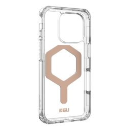 Urban Armor Gear Plyo funda para teléfono móvil 16 cm (6.3") Oro rosa, Transparente