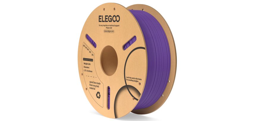 Elegoo PLA Polymilchsäure (PLA) Flieder 1 kg