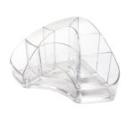 Portapenne Multipot Classic - 14 x 20 x 9 cm - trasparente - Arda