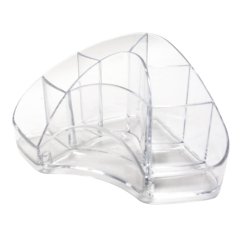 Portapenne Multipot Classic - 14 x 20 x 9 cm - trasparente - Arda