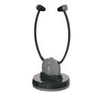Meliconi Easy Audio - Cuffia tv Wireless Digitale 2.4 GHZ, Modello Steto con Microfono Ambiente