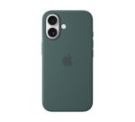 Apple Coque en silicone avec MagSafe pour iPhone 16 - Vert lacustre