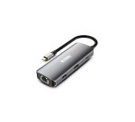 Urban Factory MHC55UF station d'accueil Avec fil USB 3.2 Gen 1 (3.1 Gen 1) Type-C Gris
