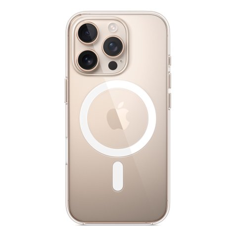 Apple Funda transparente con MagSafe para el iPhone 16 Pro