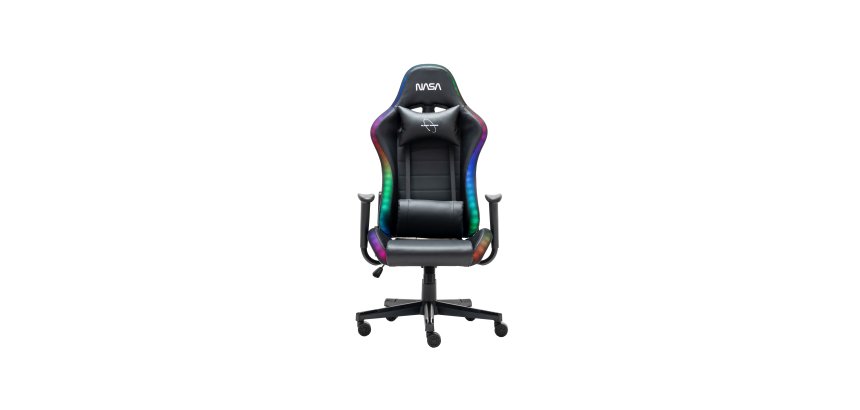 NASA PI047 silla para videojuegos Asiento (de seguridad) de butaca Negro