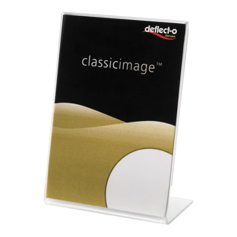 Ardoise inclinée en L, format A7, 74 x 105 mm 480901