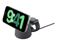 Belkin BoostCharge Pro Casques, Smartphone, Smartwatch Charbon de bois Secteur Recharge sans fil Charge rapide Intérieure