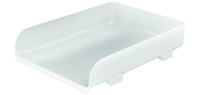 Vaschetta portacorrispondenza Mydesk - 33,5 x 25,4 x 7 cm - bianco - Arda