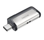 SanDisk 173338 unidad flash USB 64 GB USB Type-A / USB Type-C Negro, Plata