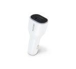 DICOTA D31932 chargeur d'appareils mobiles Ordinateur portable, Smartphone, Tablette Blanc Allume-cigare Auto