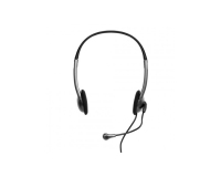 Port Designs 901603 casque Avec fil Arceau Bureau/Centre d'appels Noir