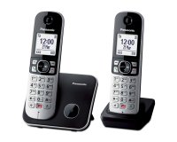Panasonic KX-TG6852JTB telephone DECT telephone Caller ID Black, Grey