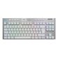 Logitech G G915 X LIGHTSPEED clavier Jouer USB + RF Wireless + Bluetooth AZERTY Français Blanc