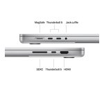 Apple MacBook Pro 16": Chip M4 Max con cpu 14 core e gpu 32 core, 1TB SSD - Argento