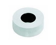 Rotolo 1000 etichette art.165 - 21x12 mm - permanente - bianco - Lebez - conf. 10 rotoli