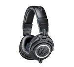 Audio-Technica ATH-M50X auricular y casco Auriculares Alámbrico Diadema Escenario/Estudio Negro