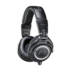 Audio-Technica ATH-M50X auricular y casco Auriculares Alámbrico Diadema Escenario/Estudio Negro