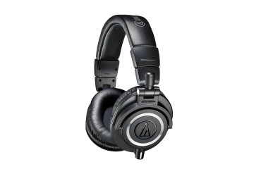 Audio-Technica ATH-M50X auricular y casco Auriculares Alámbrico Diadema Escenario/Estudio Negro