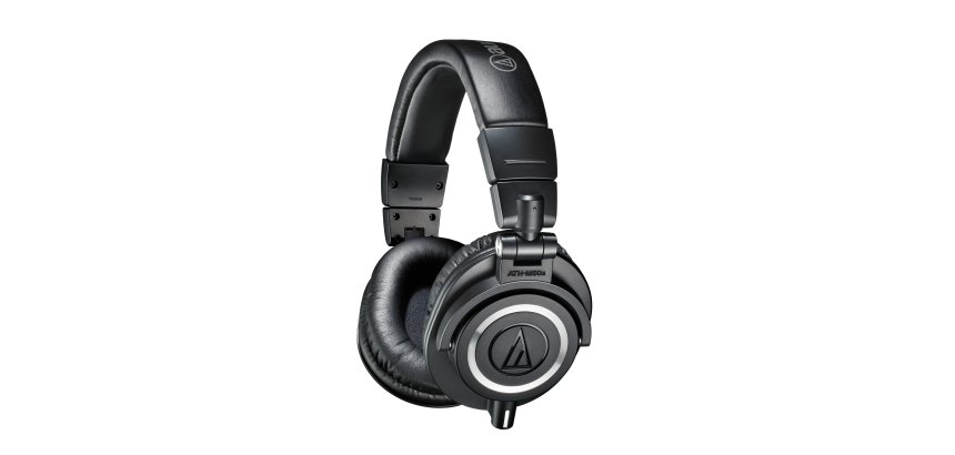 Audio-Technica ATH-M50X auricular y casco Auriculares Alámbrico Diadema Escenario/Estudio Negro