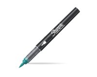 Marqueur sharpie creatif pointe pinceau trait min      1,2mm encre acrylique coloris vert emeraude