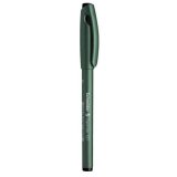 Stylo fibre schneider topwriter 157 pointe large    trait 0,8mm cap-off longue    durée couleur noire
