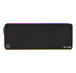 The G-Lab Pad Rubidium Alfombrilla de ratón para juegos Negro