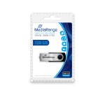MediaRange MR913 USB-Flash-Laufwerk 128 GB USB Type-A 2.0 Schwarz, Silber