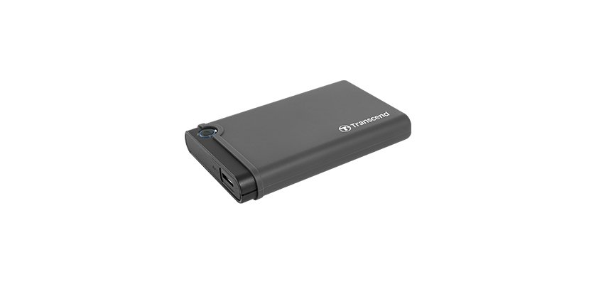 Transcend TS0GSJ25CK3 Boîtier de disques de stockage Boîtier disque dur/SSD Gris 2.5"