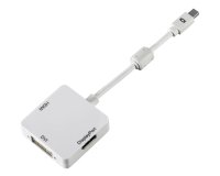 DLH Adaptateur mini DisplayPort vers HDMI / DVI / DisplayPort