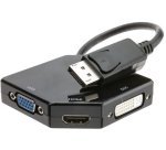 DLH Adaptateur DisplayPort vers HDMI / DVI / VGA