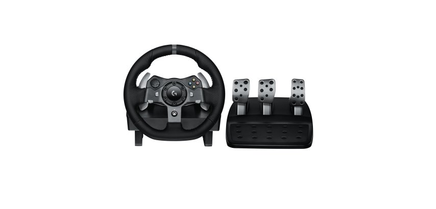 Logitech G G920 Driving Force Negro USB Volante + Pedales Analógico/Digital PC, Xbox One, Xbox Series S, Xbox Series X