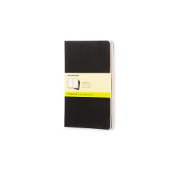 Moleskine QP318 writing notebook 80 sheets Black