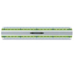 ARDA 30 cm 300 mm Aluminium, Green