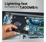 Crucial T500 2 To M.2 PCI Express 4.0 NVMe 3D TLC NAND