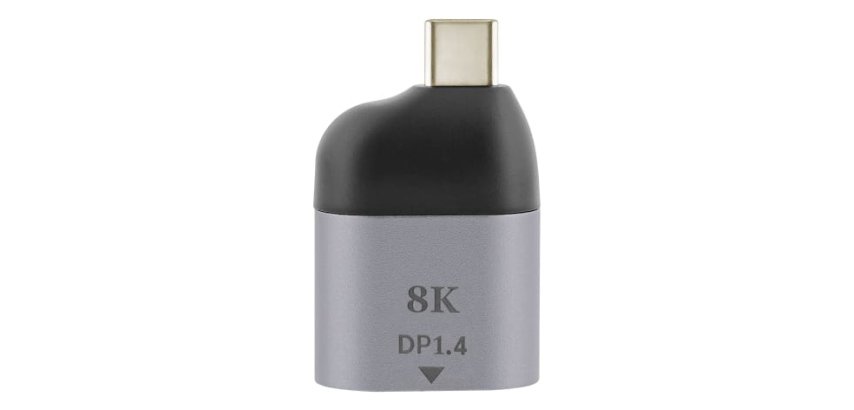 T'nB MINITCDP câble vidéo et adaptateur USB Type-C DisplayPort Noir, Gris foncé